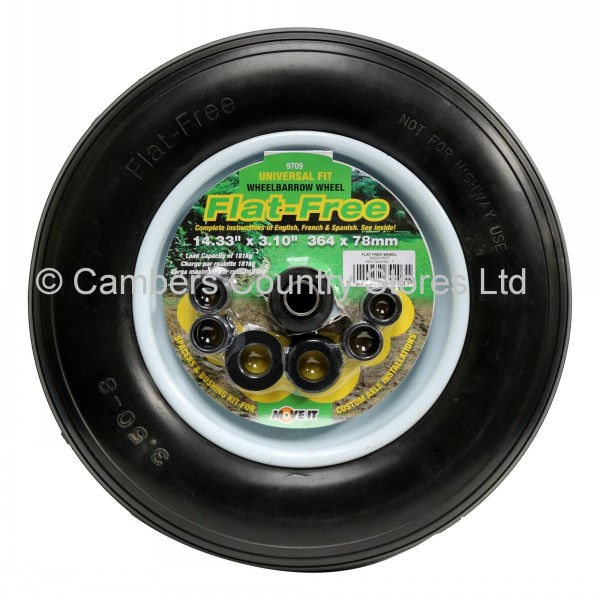 Universal Fit Flat Free Wheelbarrow Wheel Cambers Country Store